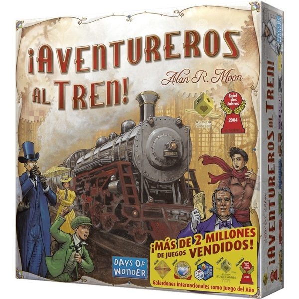 Juego De Mesa !aventureros Al Tren! Ticket To Ride Asmodee