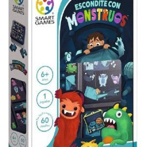 Juego De Mesa Escondite Con Monstruos Smart Games 60 Retos