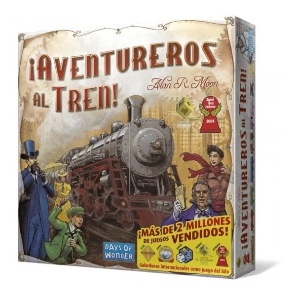 Aventureros Al Tren (ticket To Ride)juego De Mesa En Español