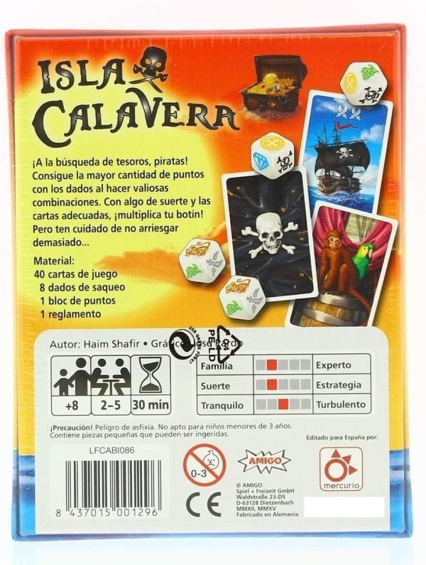 Isla Calavera Juego De Mesa En Español - Mercurio - Image 2