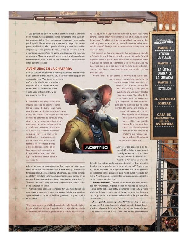 Starfinder El Deleite De Los Chatarreros Juego De Rol -devir - Image 5