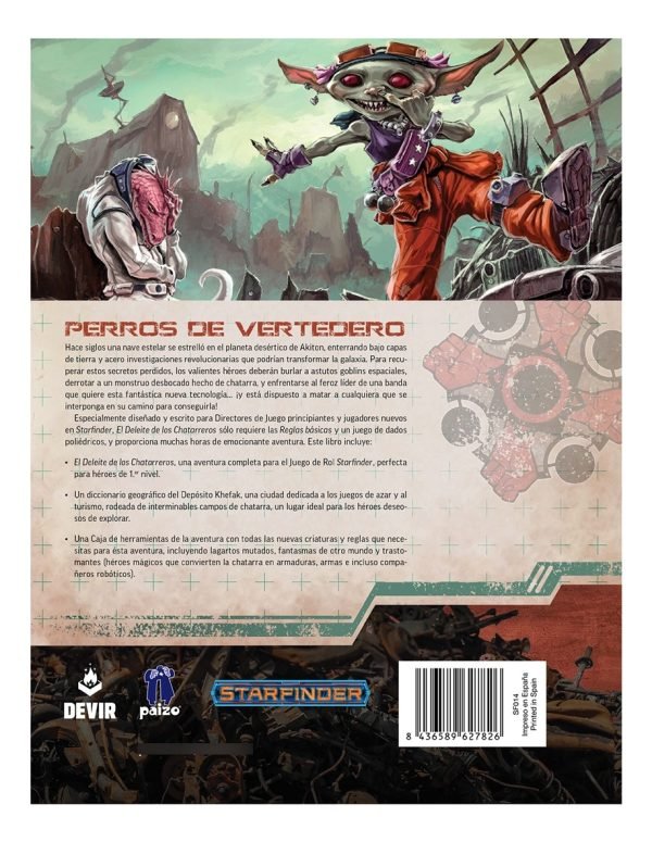 Starfinder El Deleite De Los Chatarreros Juego De Rol -devir - Image 3