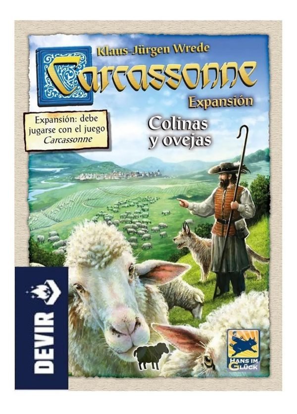 Expansión Para Carcassonne Colinas Y Ovejas En Español-devir