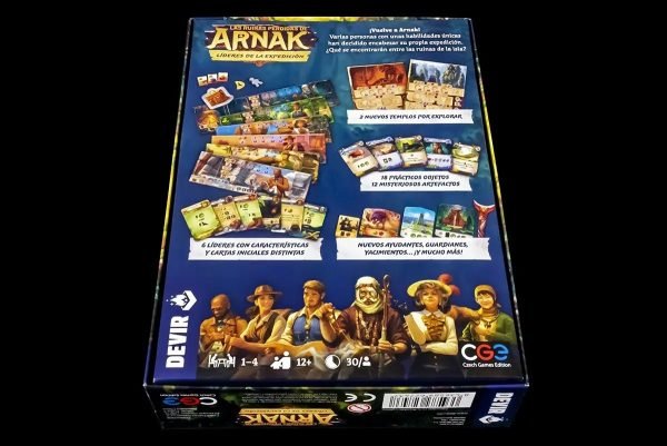 Las Ruinas Perdidas De Arnak Expansión Lideres Juego De Mesa - Image 2