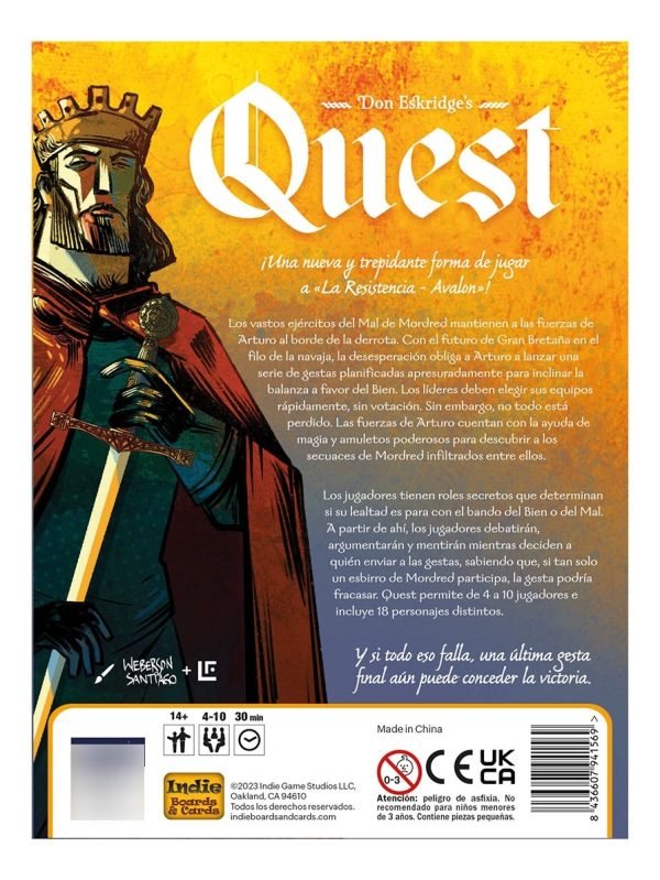 Quest Juego De Mesa En Español - Devir - Image 2