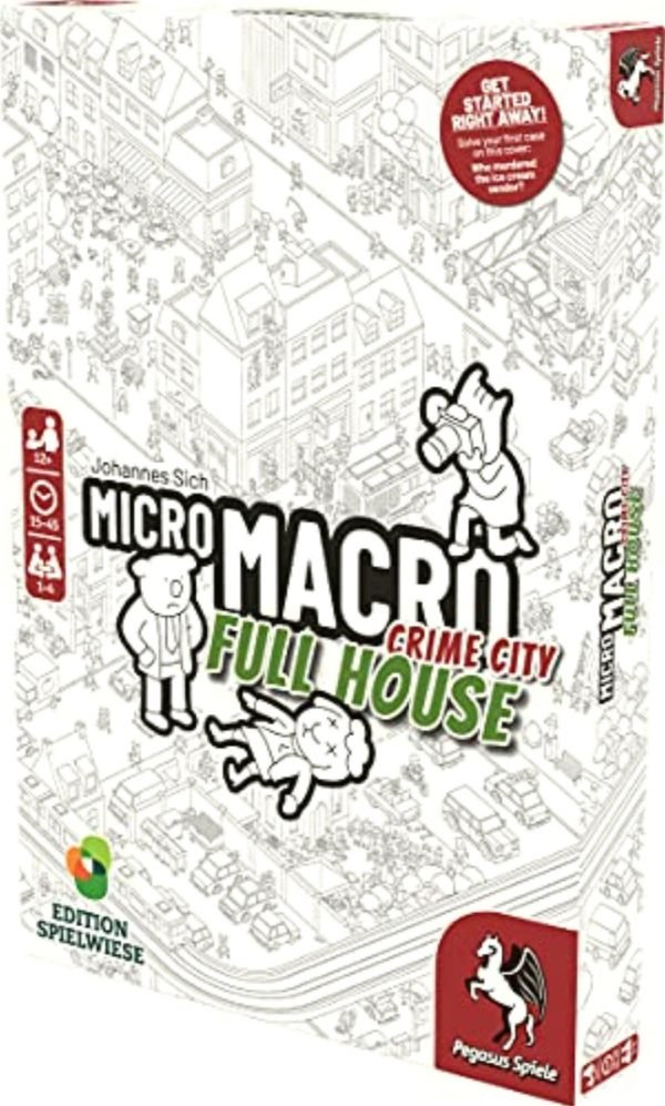 Pegasus Spiele Micromacro: Crime City Full House