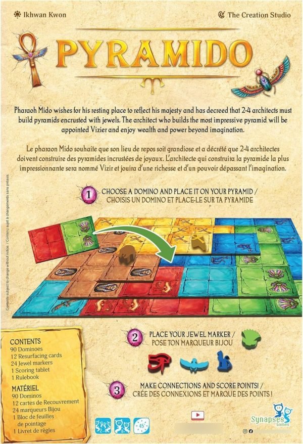 Pyramido Juego De Mesa En Inglés - Synapses Games - Image 6