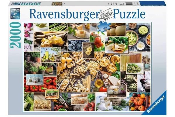 Rompecabezas Ravensburger 2000 Piezas Collage Comida 15016 - Image 2