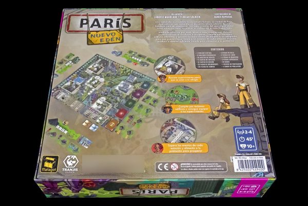 Paris Nuevo Eden Juego De Mesa En Español - Tranjis Games - Image 3