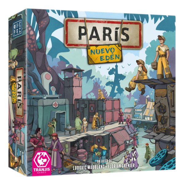 Paris Nuevo Eden Juego De Mesa En Español - Tranjis Games