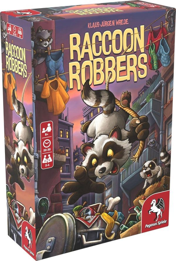 Raccoon Robbers Juego De Mesa En Inglés - Pegasus Spiele