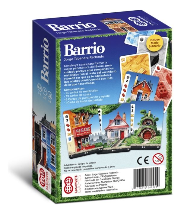 Barrio Juego De Mesa En Español - Cacahuete Games - Image 2